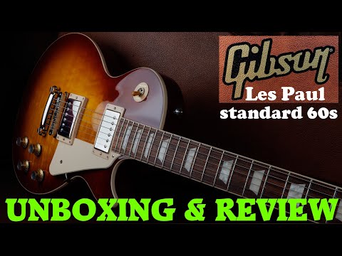 Gibson Les Paul Standard 60s unboxing, tests and detailed review.  Gibson Les Paul 60s iced tea