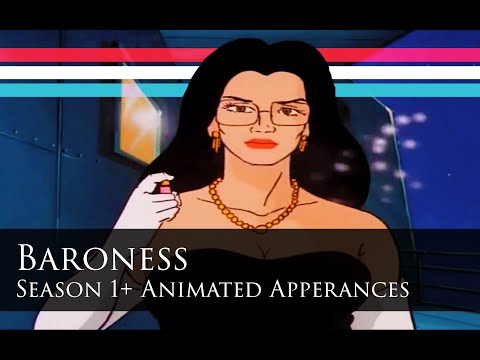 The Baroness Season 1+ G.I. Joe Appearances Compilation