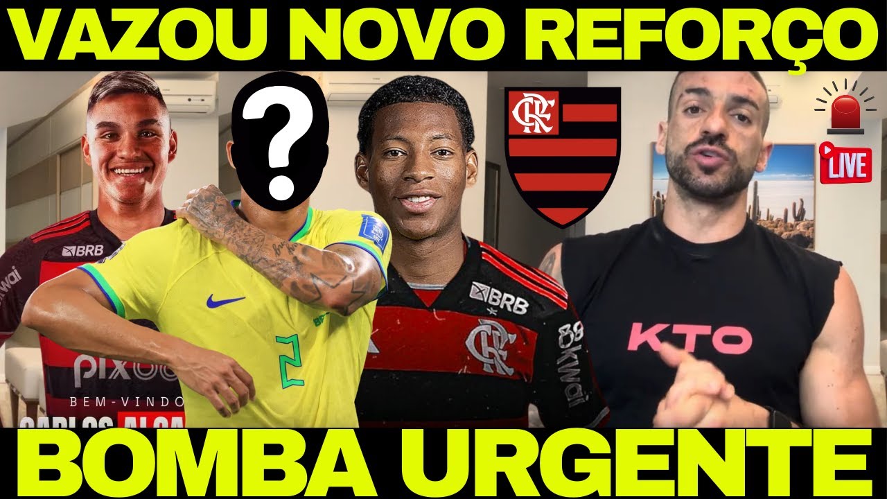 VAZOU O NOVO REFORÇO DO MENGÃO - VAI MONTAR UMA SELEÇÃO - TUDO SOBRE BAHIA X FLAMENGO - SAIU AGORA!