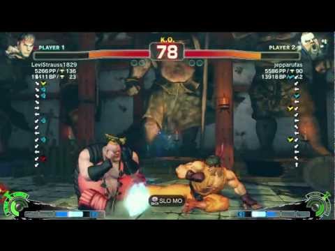 Levistrauss1829 (Ryu) vs Jeppa (Rufus) - AE 2012 Match *720p*