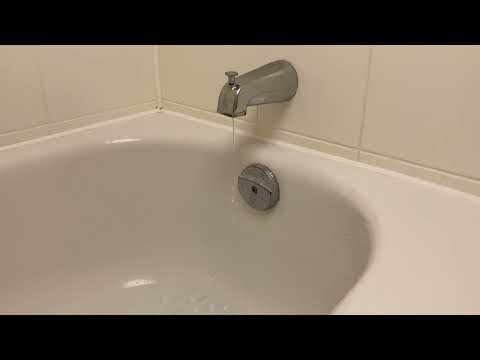 Bathtub Filling 2 Hour ASMR // Very Slow Drip Not Looped for Falling Asleep