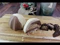 Holiday Dome Cookies Filled With Hazelnuts Making Replica Of Chocolate Candy