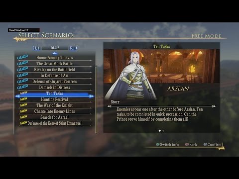 Arslan: The Warriors of Legend Free Mode (Scenario Set 7)