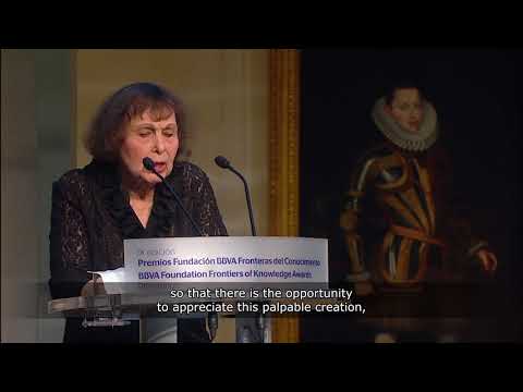 Speech by Sofia Gubaidulina, 2016 BBVA Foundation Frontiers of Knowledge Award in Contemporary Music