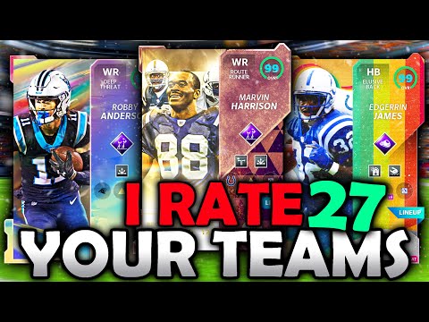 I RATE YOUR TEAMS EP. 27 - Madden 21 Ultimate Team