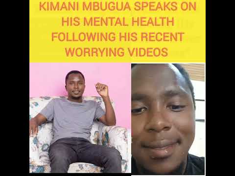 Kimani Mbugua Citizen TV mental breakdown.  He addresses the rumours