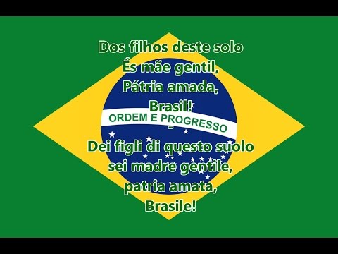 Inno nazionale del Brasile (PR/IT testo)