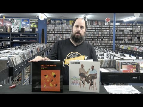 Getz Gilberto & Louis Armstrong Meets Oscar Peterson Analog Productions LP Unboxing and First Look