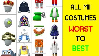 Ranking All The Mii Costumes In Super Mario Maker 2!