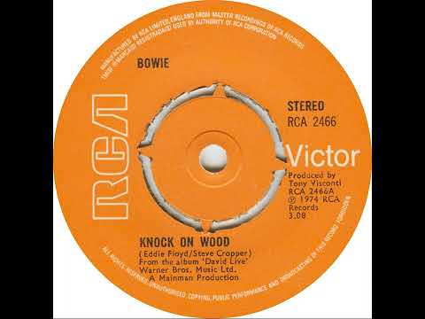 UK New Entry 1974 (210) David Bowie - Knock On Wood