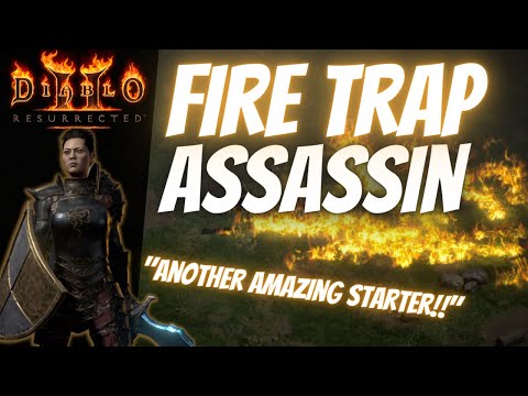 D2R - Fire Trap Assassin Is An INCREDIBLE Ladder 2.4 Starter! (Guide)