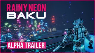 🎮Rainy Neon: Baku – Cyberpunk Battle Royale Game - Trailer - ПК - PC - Steam🎮