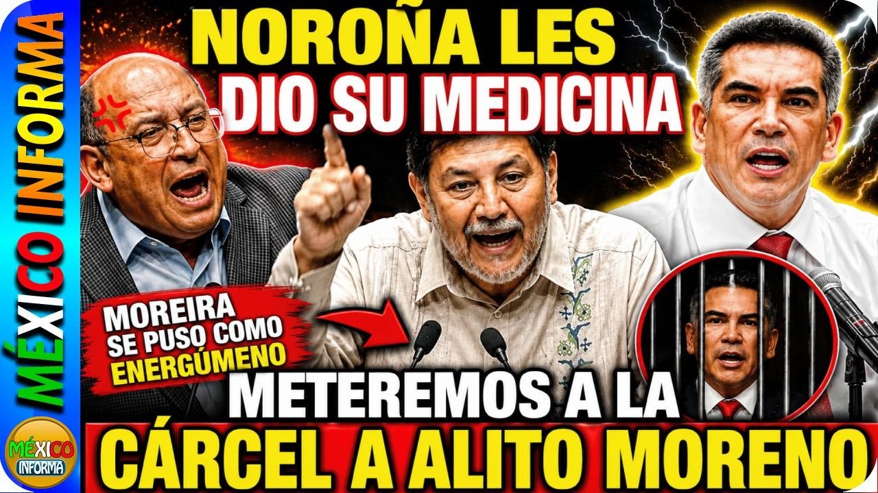 NOROÑA LES DA SU MEDICINA. MIRA LO QUE PASÓ AL FINAL DE LA PERMANENTE. SE CALENTÓ MOREIRA.