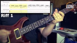 [GT ELITE] SYMPHONY X - &quot;Smoke and Mirrors&quot; ! [Arpeggios + 2 Riffs!]