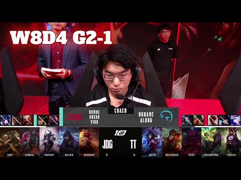 JDG vs TT - Game 1 | Week 8 Day 4 LPL Spring 2023 | JD Gaming vs TT G1