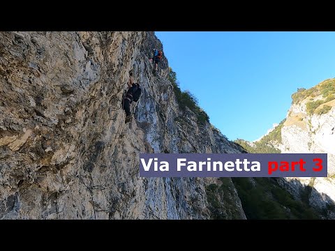 Via ferrata Saillon , Via Farinetta 3/3