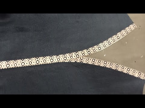 Overlap Neck Easiest Method Ever overlap gala banane ka tarika