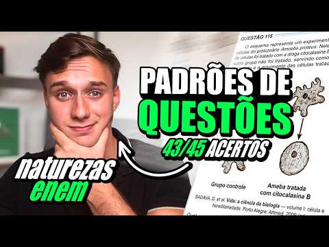 QUESTION PATTERNS in NATURAL SCIENCES in ENEM 2025 (PROGRESS FAST!)