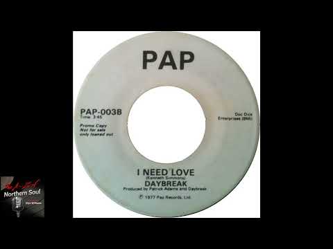 Daybreak -  I Need Love - ( 1977 )