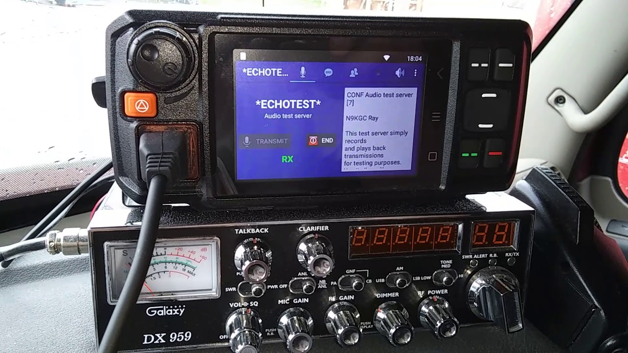 Anysecu W2 Plus PTT on Echolink