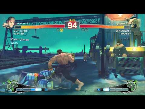 SSF4: MGP cordH (Ryu) VS WINDOW211 (Zangief)