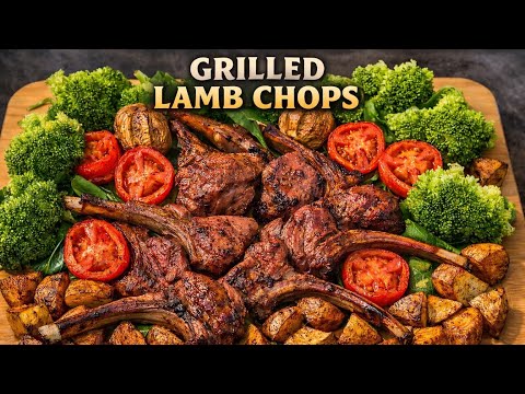 I Grilled Lamb Chops in Freezing Winter Using This New Method