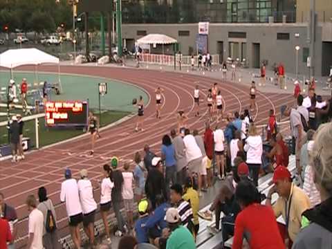 2011 WMA Champs - 800m Final W45 - Annie, Nicola, & Jeannie.MOD