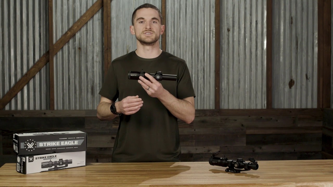 Оптический прицел Vortex Strike Eagle 1-8x24 (AR-BDC3 IR) (SE-1824-2)
