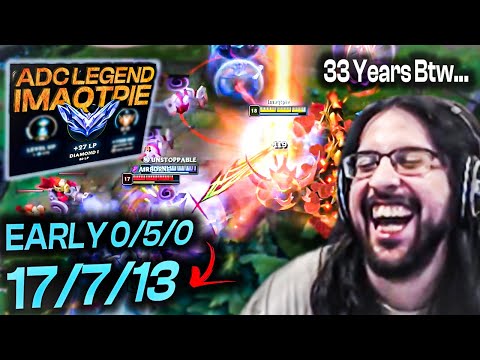 Imaqtpie's HEART STOPPING VARUS WINS an UNWINNABLE GAME! - Full on CLOWN FIESTA! (Masters in 1 DAY)