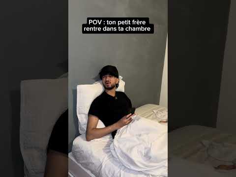 Tu rentre dans la chambre de ton petit frère 🤣🤣…