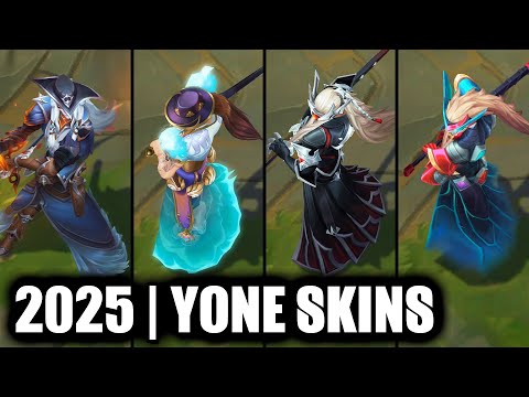 ALL YONE SKINS SPOTLIGHT 2025 | League of Legends