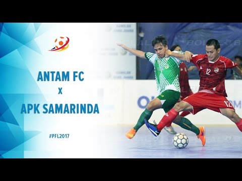 Antam FC (2) vs (1) APK Samarinda - Highlight Pro Futsal League 2017