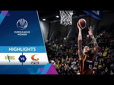 Рубрика воспоминание #1 ZVVZ USK Praha   UMMC Ekaterinburg   Highlights   EuroLeague Women 2021 22