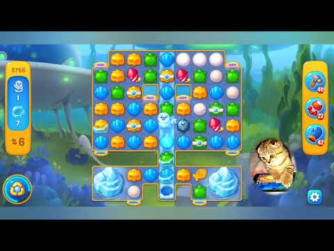 Fishdom 2022, no Boosters,   9766     level  -  прохождение без бустеров,   9766   уровень.