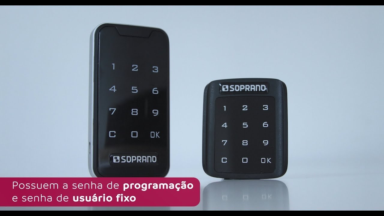 Como alterar as senhas das Fechaduras Digitais para M&oacute;veis Soprano? OFICIAL