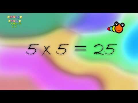 La tabla del 5  - Song of the multiplication tables