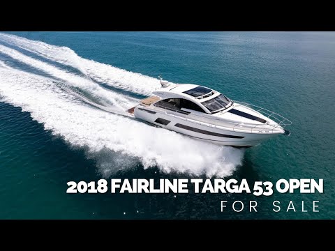 2018 53 fairline Targa Open - FOR SALE