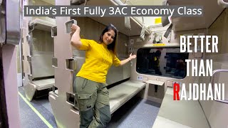 Gati Shakti SF Fully 3AC Economy Express -India's First - Patna To ANVT 1st Run *राजधानी से बेहतर*