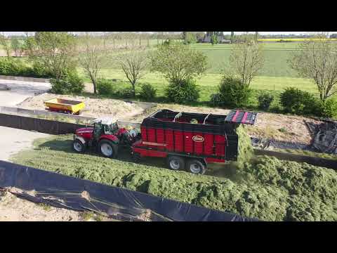 1e snede gras 2022 Melkveebedrijf van Schriek