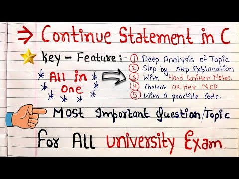 Continue Statement In C Programming C Tutorial For Beginners Code Hacker