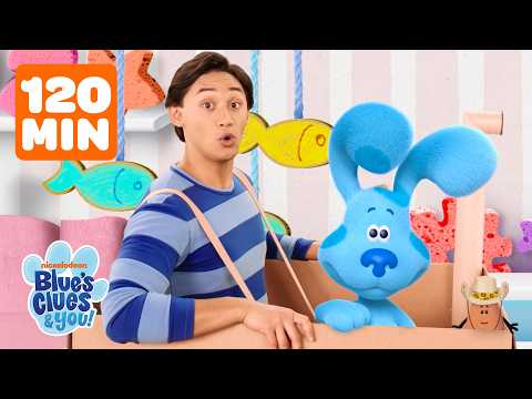 2 Hours of Indoor Fun & Games! 🏠 w/ Blue & Josh! | Blue's Clues & You!