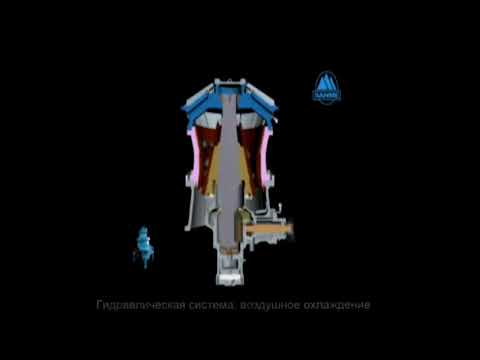 Гирационная конусная дробилка SMG300S-ЕC [6]