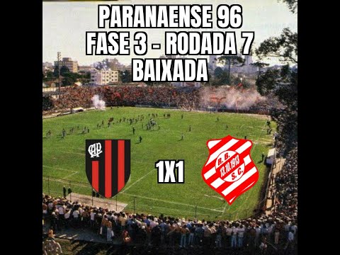 Paranaense 96 - 3ª Fase - 7ª Rodada - Atlético 1x1 Rio Branco