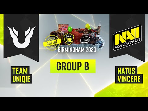 Dota2 - Natus Vincere vs. Team Unique - Game 2 - ESL One Birmingham 2020 - Group B - EU