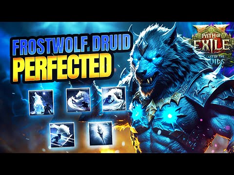 The UPDATED Endgame Frost Wolf Druid Build That Destroys EVERYTHING! | PoE 2 0.4