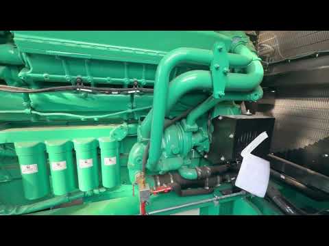2000kW Cummins QSK60 Load Bank Test | New Surplus Standby Generator