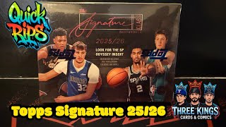 NBA 2025/26 Topps Signature Class Blaster Box #2 Quick Rips Sports Ep.3 #nba 
