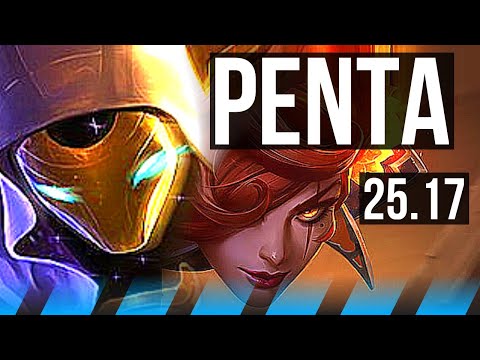 KASSADIN vs KATARINA (MID) | Penta, Legendary | EUW Master | 25.17