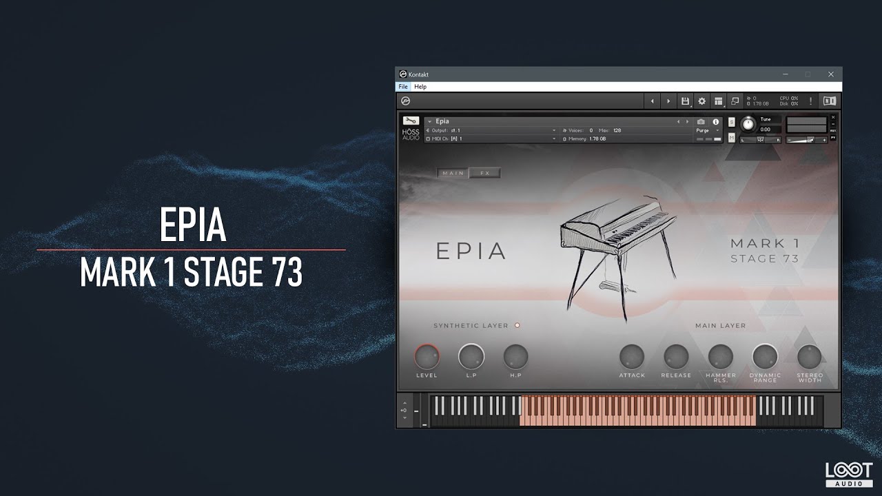 Epia // Mark 1 Stage 73 // Kontakt // Sound Demo Video