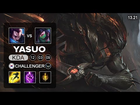 Pz ZZang vs Faker - Yasuo vs Akali Mid - KR Challenger - Patch 13.21 Season 13